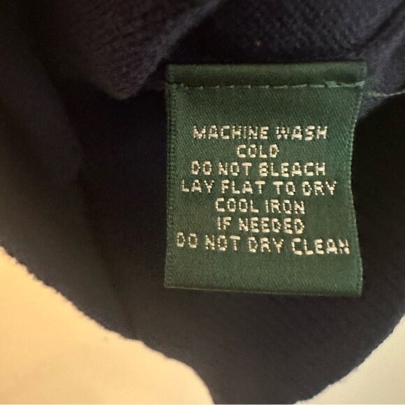 Lauren Ralph Lauren Active Preppy Polo Sweater Vest  XL Tenniscore / Sporty-Chic - Picture 6 of 7